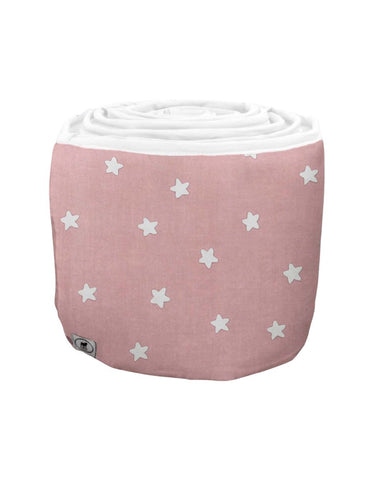 Protector para Cama Cuna Estrellitas Vino