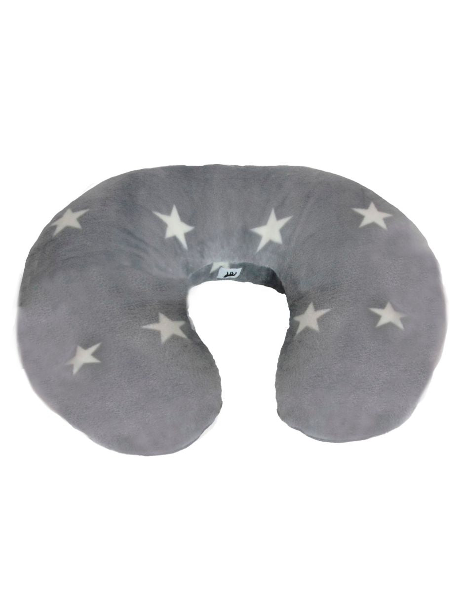 Funda para Cojín de Lactancia - Súper Suave -Estrellas Oxford