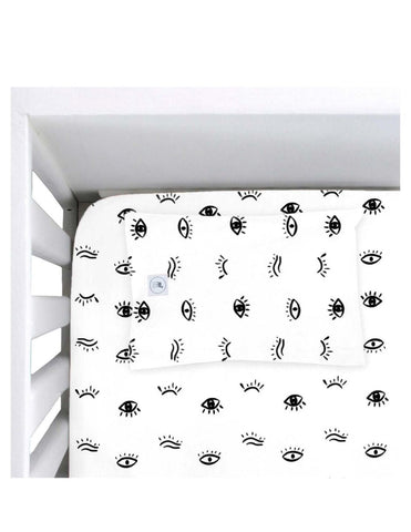 Juego de Sábanas de 3 Piezas para Cuna Ojitos