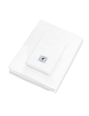 Juego de Sábanas de 3 Piezas para Cuna Estándar Blanco