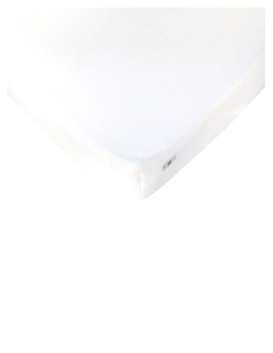 Juego de Sábanas de 3 Piezas para Colecho/Corral (74x110) - Blanco
