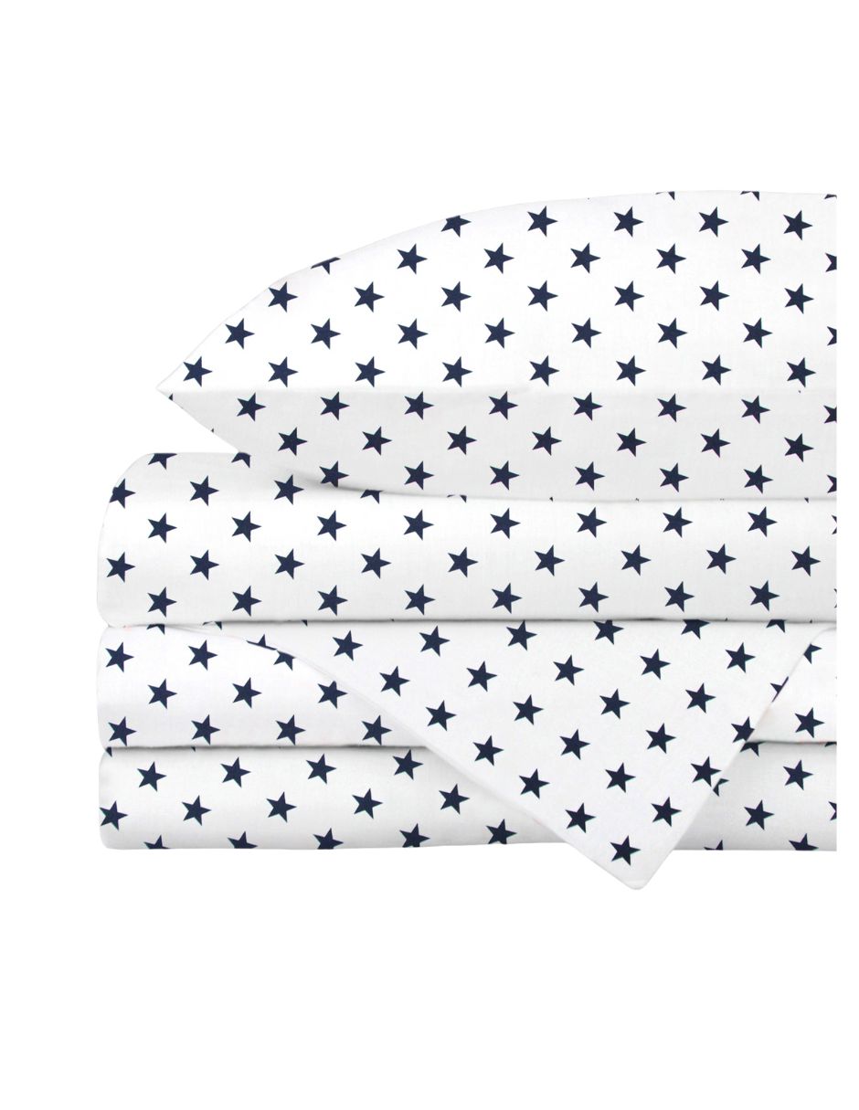 Juego de Sábanas para Cama Cuna Estrellas - 3 piezas