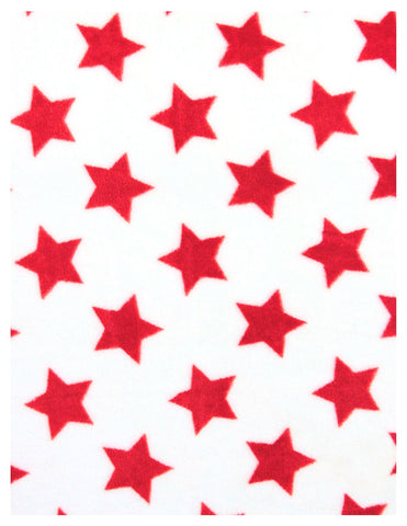 Saquito para Dormir para bebés con abertura para pies - Estrellas Rojo