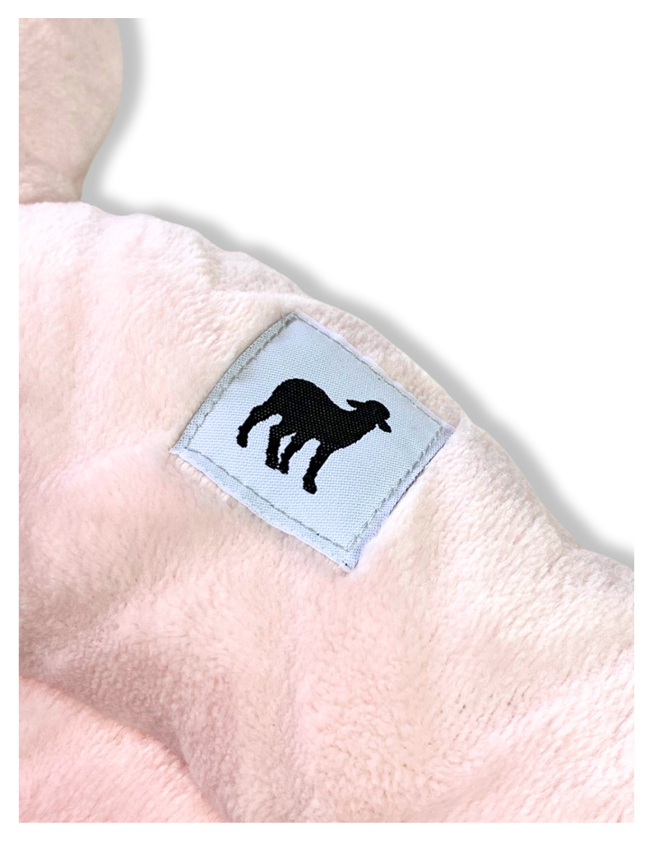 Almohada Moldeadora para Cabeza Plana - Zig Zag Rosa