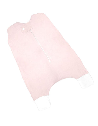Saquito para Dormir para bebés con abertura para pies - 100% Algodón - Rosa