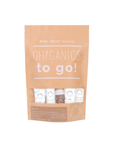 Set de Estuches de Viaje con Minis Oh! Ganics
