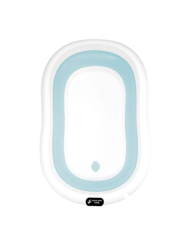 Bañera ó Tina Plegable para Bebé + Cojín Antideslizante - Azul