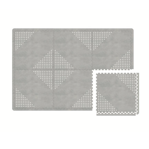 Tapete Armable para Bebé - Dots Gris