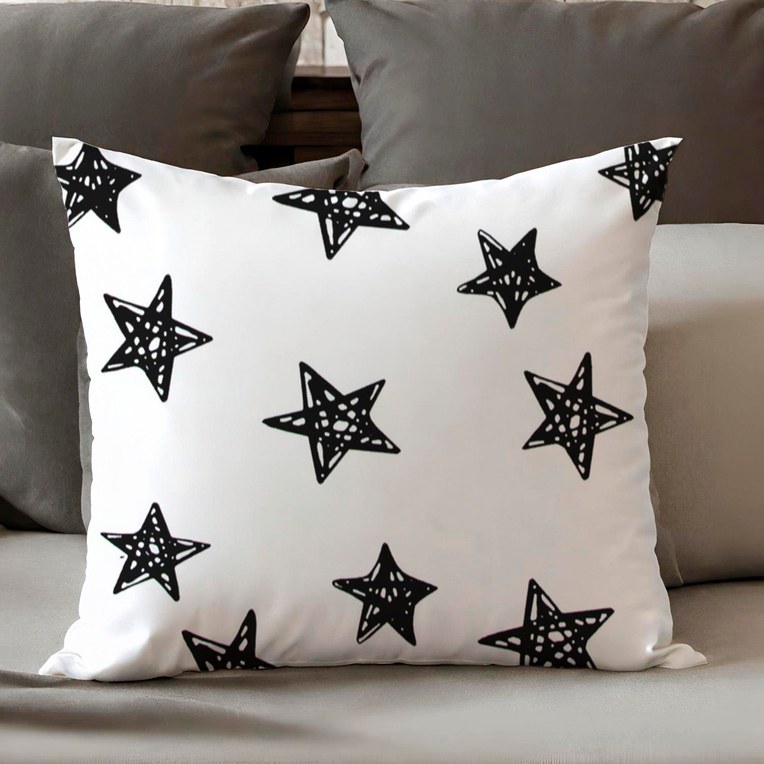 Tela Estrellas Rellenas - 100% Algodón