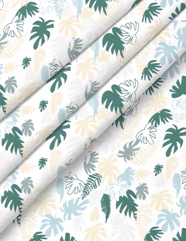 Tela Plantas - 100% Algodón