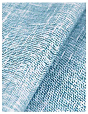 Tela Azul Mar - 100% Algodón