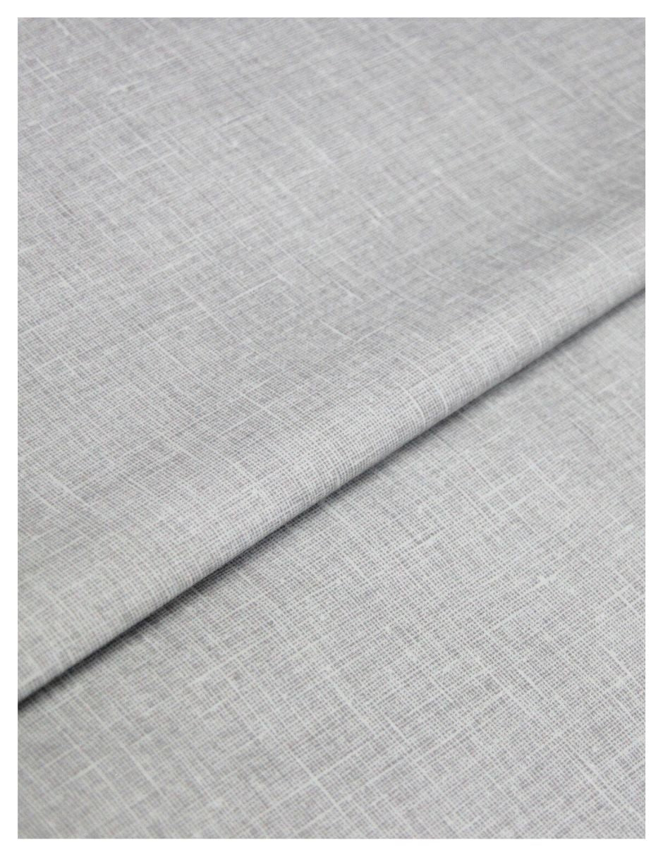 Tela Percal Gris - 100% Algodón