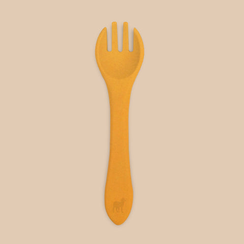 Tenedor de Silicón para Bebé - Mango