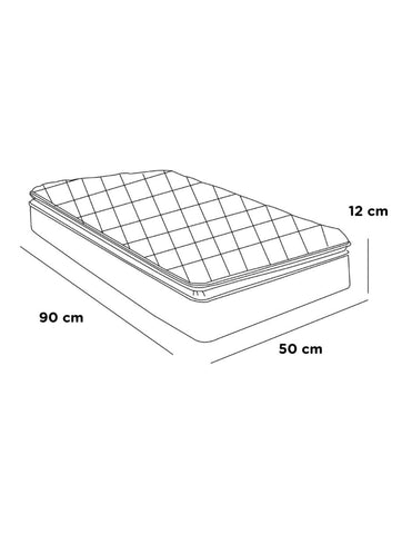 Juego de Blancos para Mini Colecho (50x90) - 4 piezas - Esenciales Gris