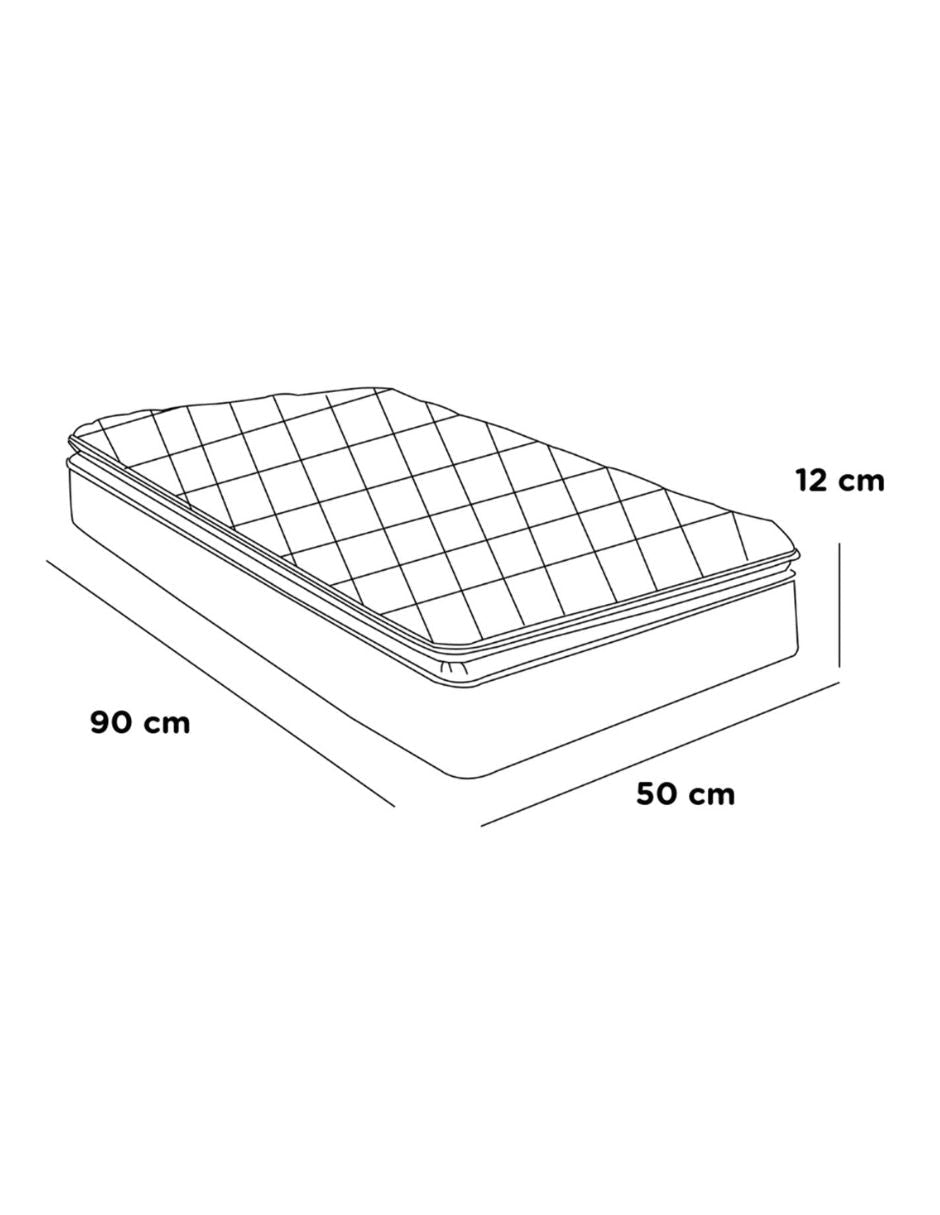 Juego de Blancos para Mini Colecho (50x90) - 4 piezas - Esenciales Gris