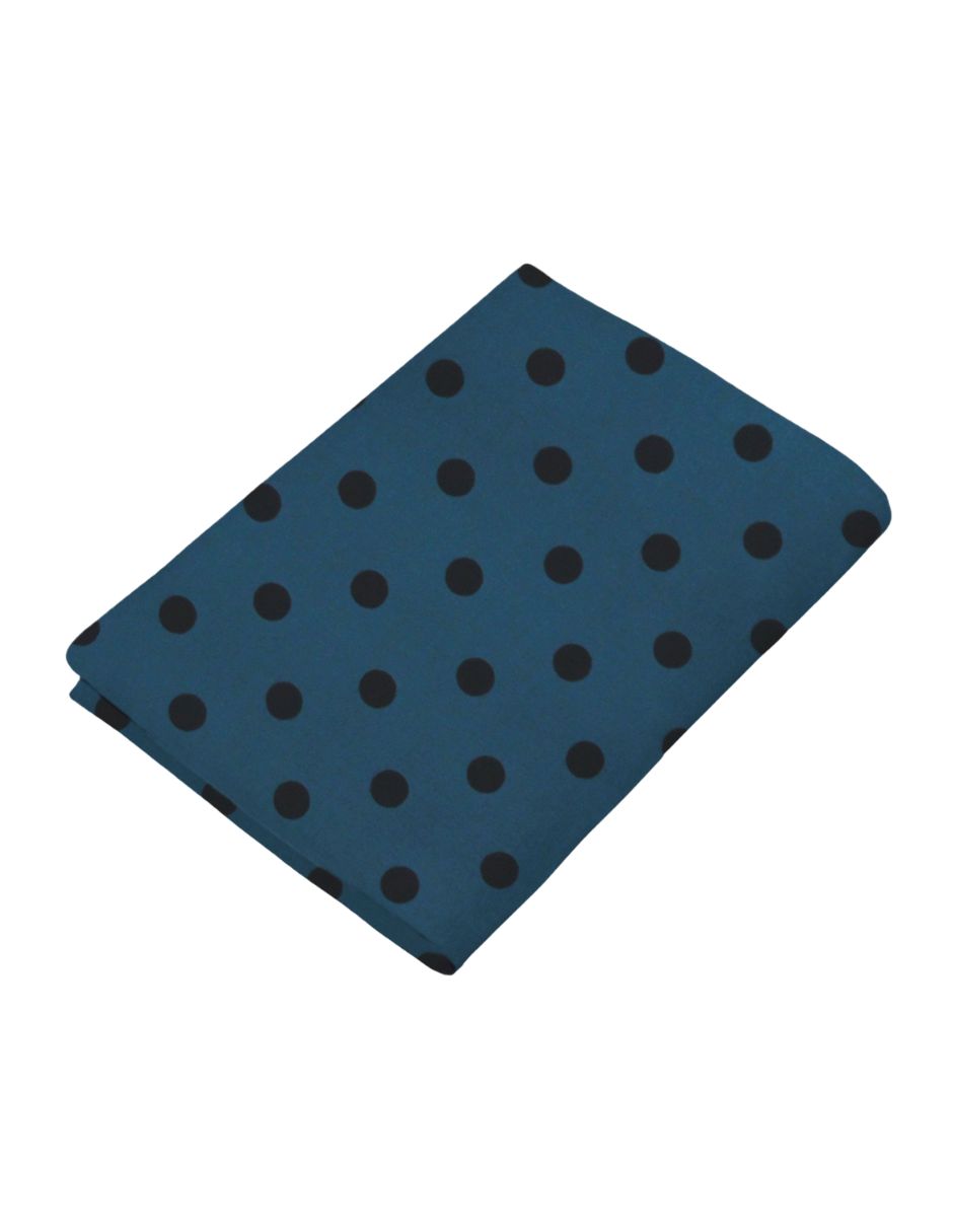 Sábana de Cajón para Mini Colecho (50x90) - Dots Azul