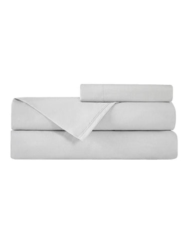 Juego de Sábanas para Cuna Estándar Gris - 3 piezas
