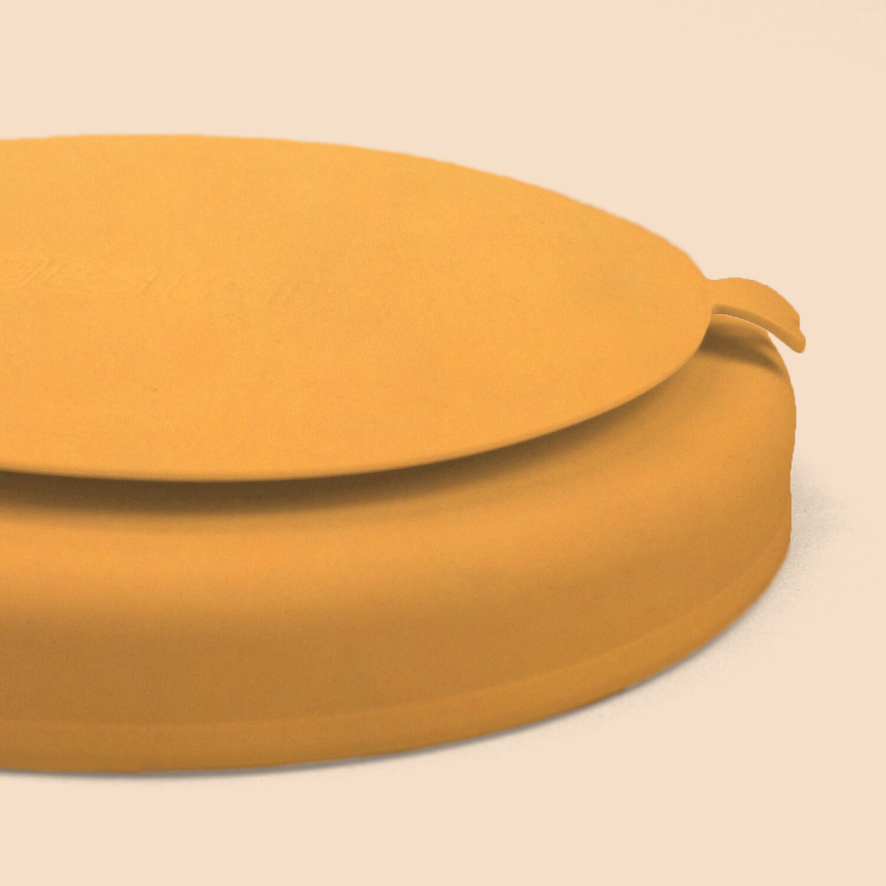 Plato de Silicón Adherible con Divisiones y Succión - Mango