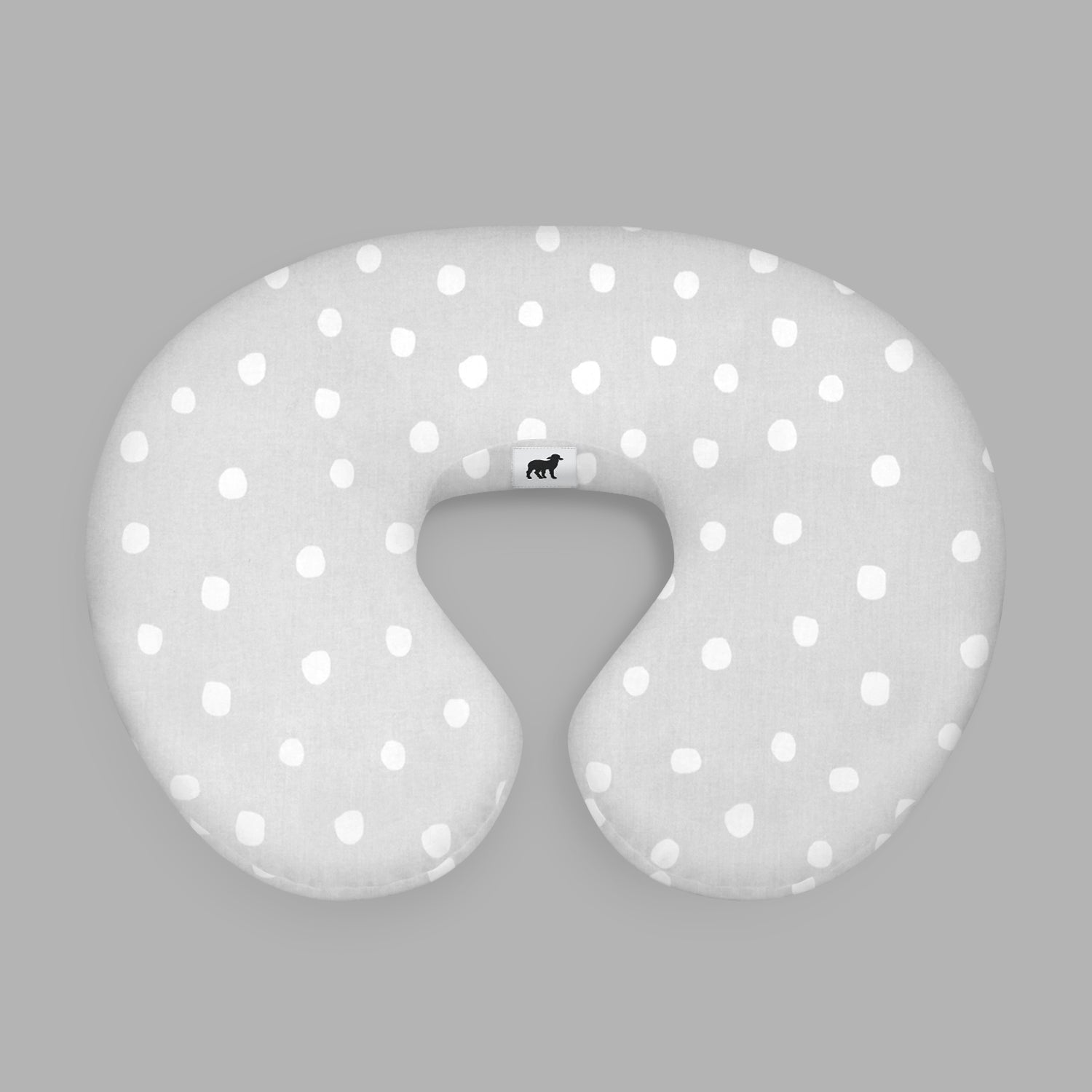 Funda para Cojín de Lactancia de 100% Algodón, Sin Cierre - Lunares