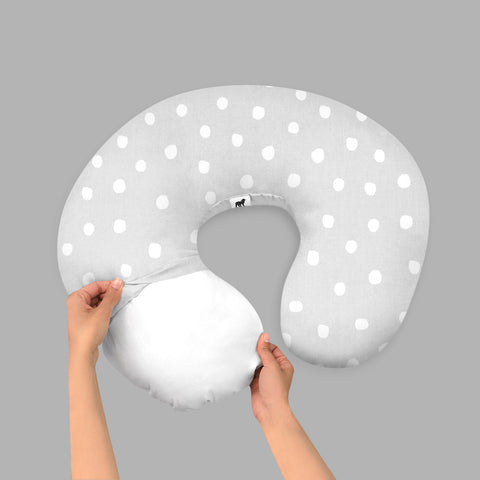 Funda para Cojín de Lactancia Lunares