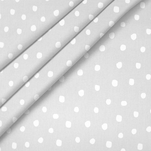 Set de 2 Sábanas de Cajón para Cama Cuna Lunares - 100% Algodón