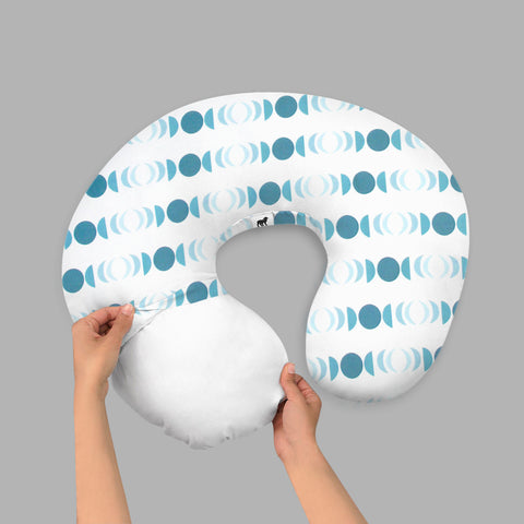 Funda para Cojín de Lactancia Fases Lunares