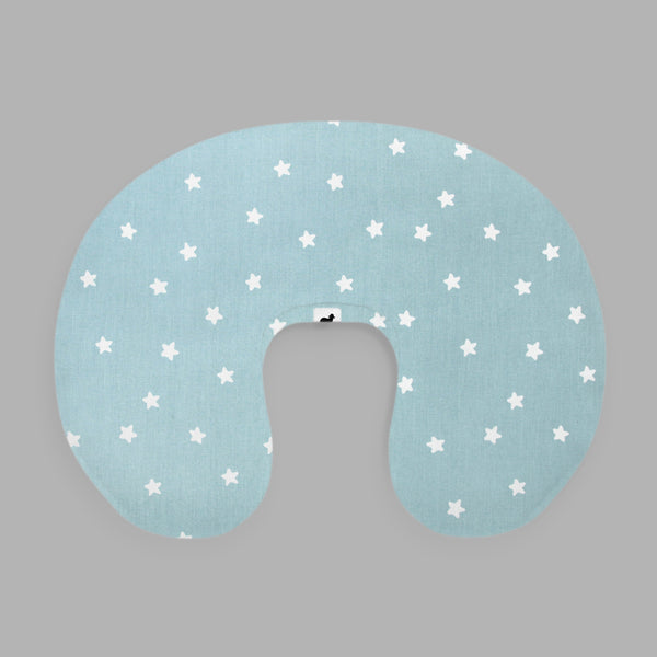 Funda para Cojín de Lactancia Estrellitas Azules