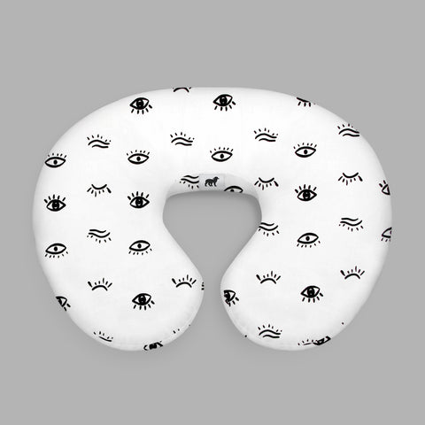 Funda para Cojín de Lactancia Ojitos