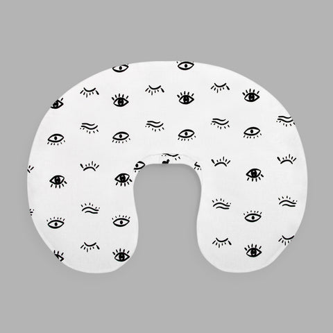Funda para Cojín de Lactancia Ojitos