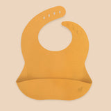 Babero de Silicón para Bebé con bolsa atrapa comida - Mango