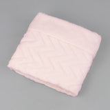 Cobijita para Bebé Súper Suave - Zig Zag Rosa