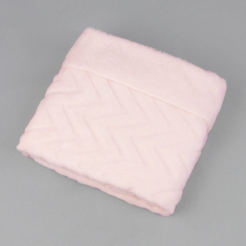 Cobijita para Bebé Súper Suave - Zig Zag Rosa