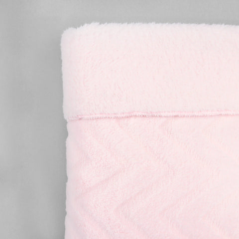 Cobijita para Bebé Súper Suave - Zig Zag Rosa