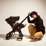 Doona Protector Para Manubrio - Piel Negra