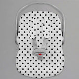 Funda Protectora para Portabebé Dots Blanco
