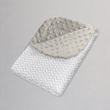 Juego para Cuna - 3 piezas - Chevron Gris