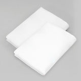 Set de 2 Sábanas de Cajón para Colecho Blanco - 100% Algodón