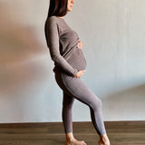 Set para Embarazo y Lactancia - Gris Talla S