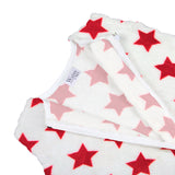 Saquito para Dormir para bebés con abertura para pies - Estrellas Rojo