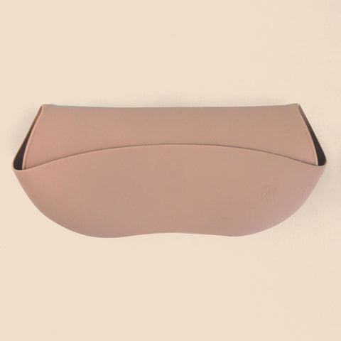 Babero de Silicón para Bebé con bolsa atrapa comida - Arena