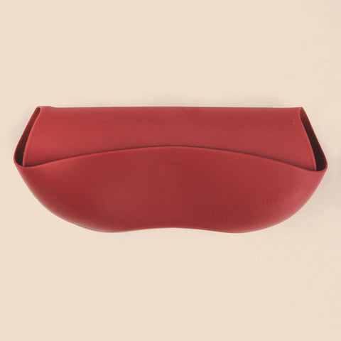 Babero de Silicón para Bebé con bolsa atrapa comida - Vino