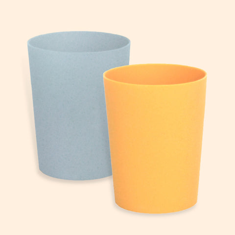 Vasos Entrenadores para Bebé-Toddler - Set de 2 - Azul y Mango
