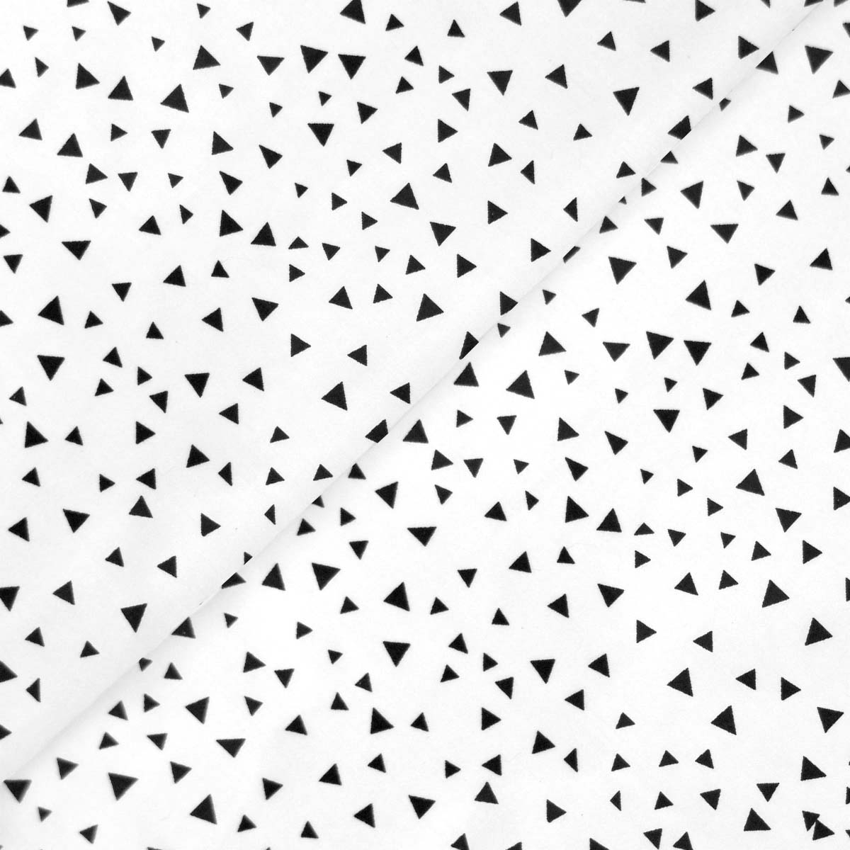 Cojín Nube - Triangulitos Negros