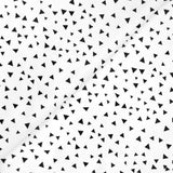 Cobija para Cama Cuna Triangulitos Negros