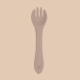 Set de Alimentación Inicial - 4 pzas (Plato, Cuchara, Tenedor y Vaso) - Palo Rosa