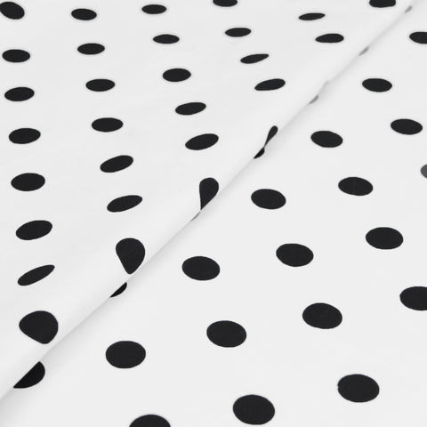 Juego de Sábanas para Cuna Dots Blanco - 3 piezas - 100% Algodón