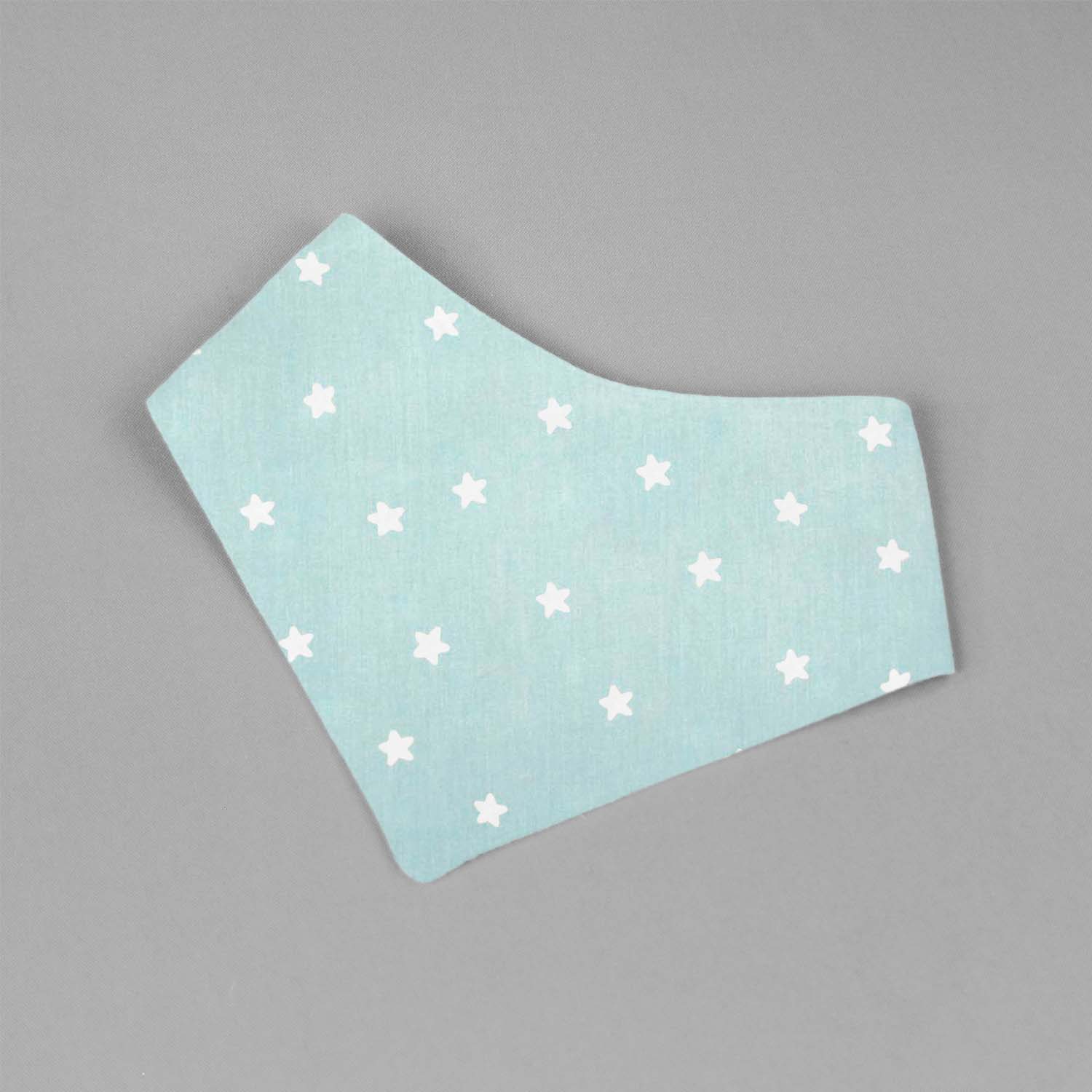 Baberos Bandana - Set de 3 Piezas Unisex (Estrellas Azules + Ojitos + Estrellas Negras)