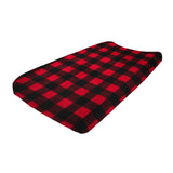 Funda para Cambiador Súper Suave - Gingham Rojo
