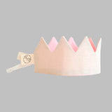 Corona de Tela para Cumpleaños - Rosa