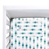 Juego de Sábanas de 3 piezas para Cama Cuna Fases Lunares